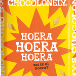 Tony's Chocolonely cadeaureep Gefeliciteerd, voorkant van de verpakking