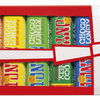Tony's Chocolonely proeverijtje, voorkant van de verpakking