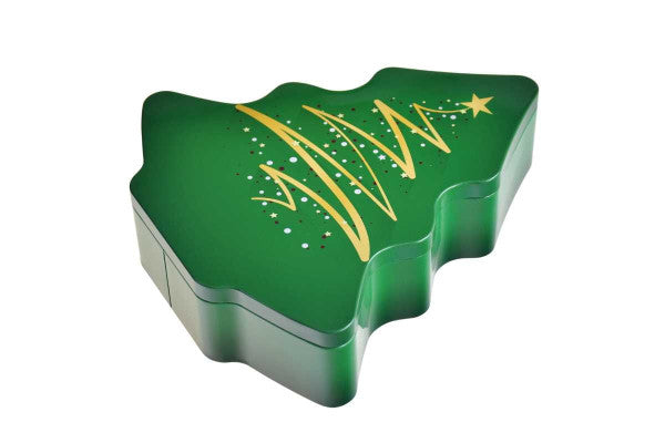 WD 050 Kerstboom blik – unieke metalen verpakking voor kerstgeschenken