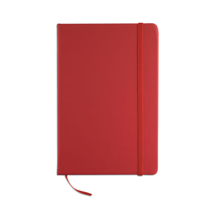 A5 notitieboekje Arconot Plain in rood