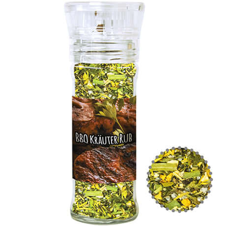 Kruidenmolen met BBQ-kruidenrub (30 gram)