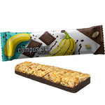 Müsliriegel Schoko-Banane, ca. 25g, Flowpack bedrukken – promotionele snack