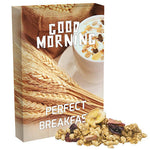 Müsli Knusper Früchte, ca. 60g, Faltschachtel bedrukken – promotionele snack
