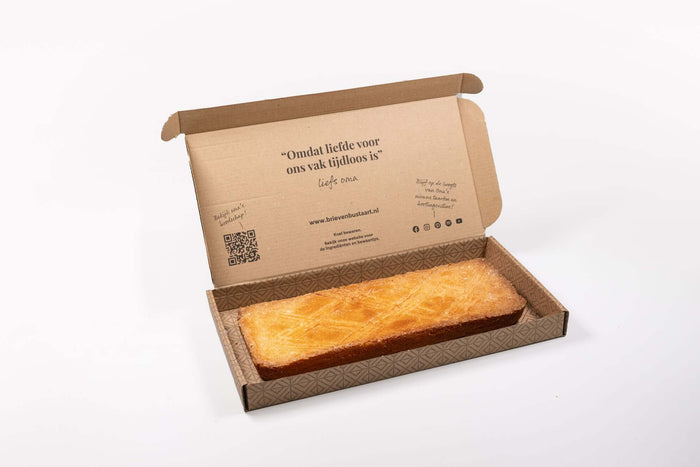 Boterkoek door de brievenbus (hele koek)