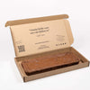 Alt Tag: Brievenbus Brownie – brievenbusgeschenk in brievenbusdoos, pure chocolade brownie met verse roomboter, feestelijk cadeau