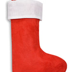 Kerstsok Nobo in rood