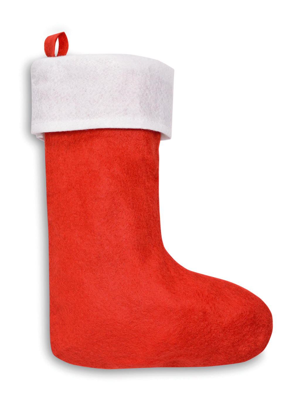 Kerstsok Nobo in rood