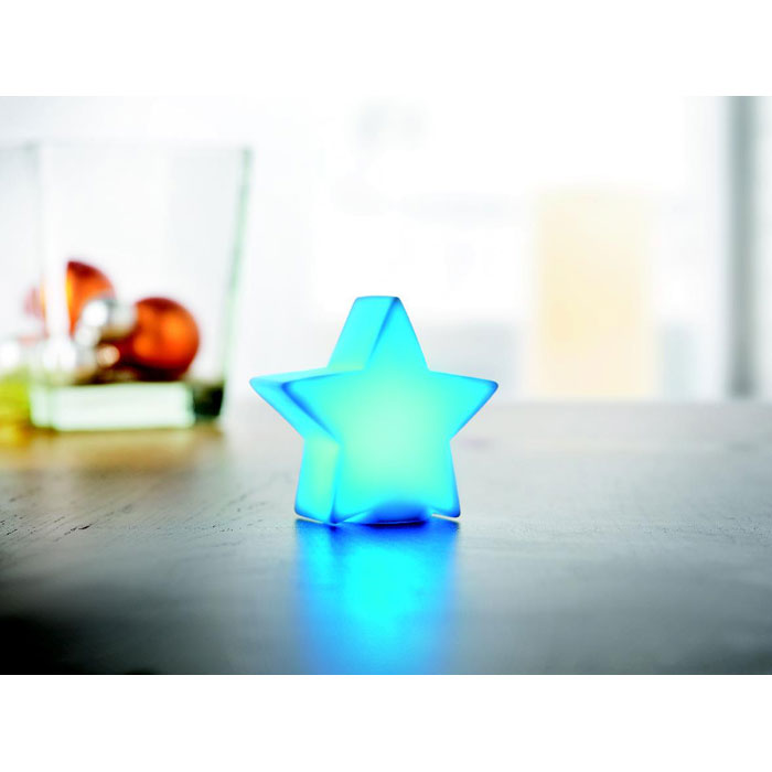 Ster met LED licht Lumistar, sfeerfoto