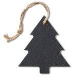 Kerstboom hanger van leisteen Slatetree in zwart