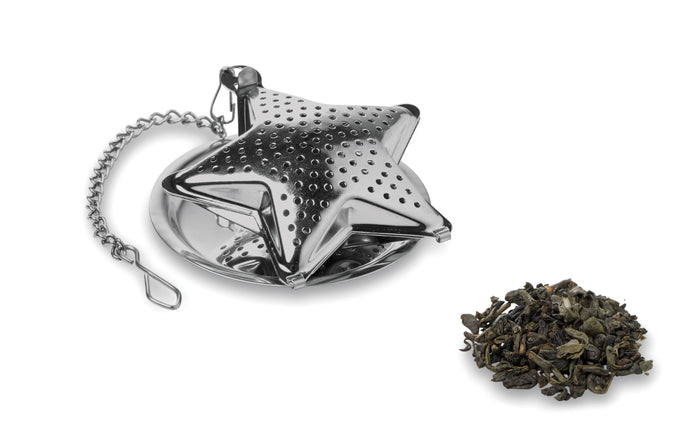 Stervormige theefilter bedrukken – Starfilter