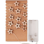 Ster LED snoer -40 Milky Way in hout