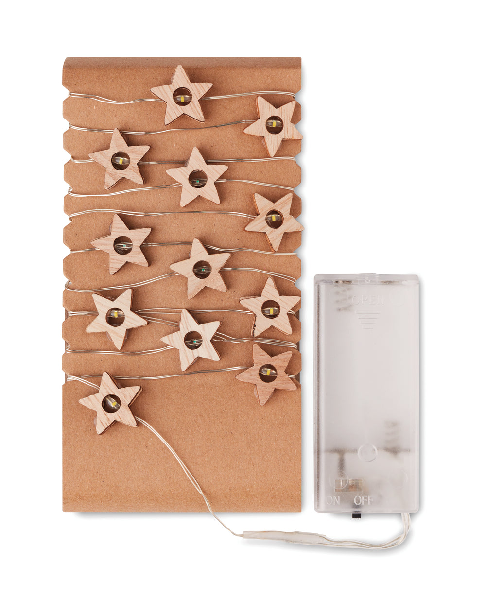 Ster LED snoer -40 Milky Way in hout