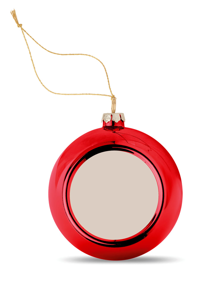 Sublimatie Kerstbal bedrukken – Happy Ball