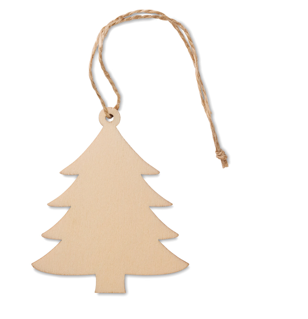 Boomhanger kerstboom Arby in hout