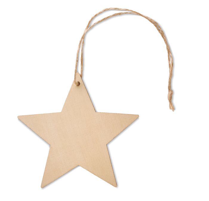 Boomhanger ster bedrukken – Esty
