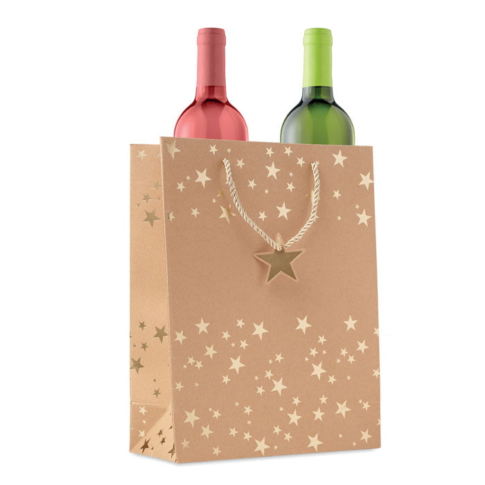 Kraftpapieren geschenkzak Sparkle, sfeerfoto