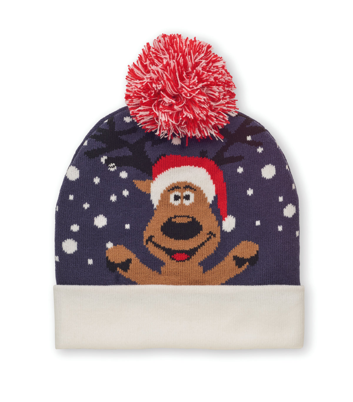 Gebreide kerstmuts Shimas Hat in blauw