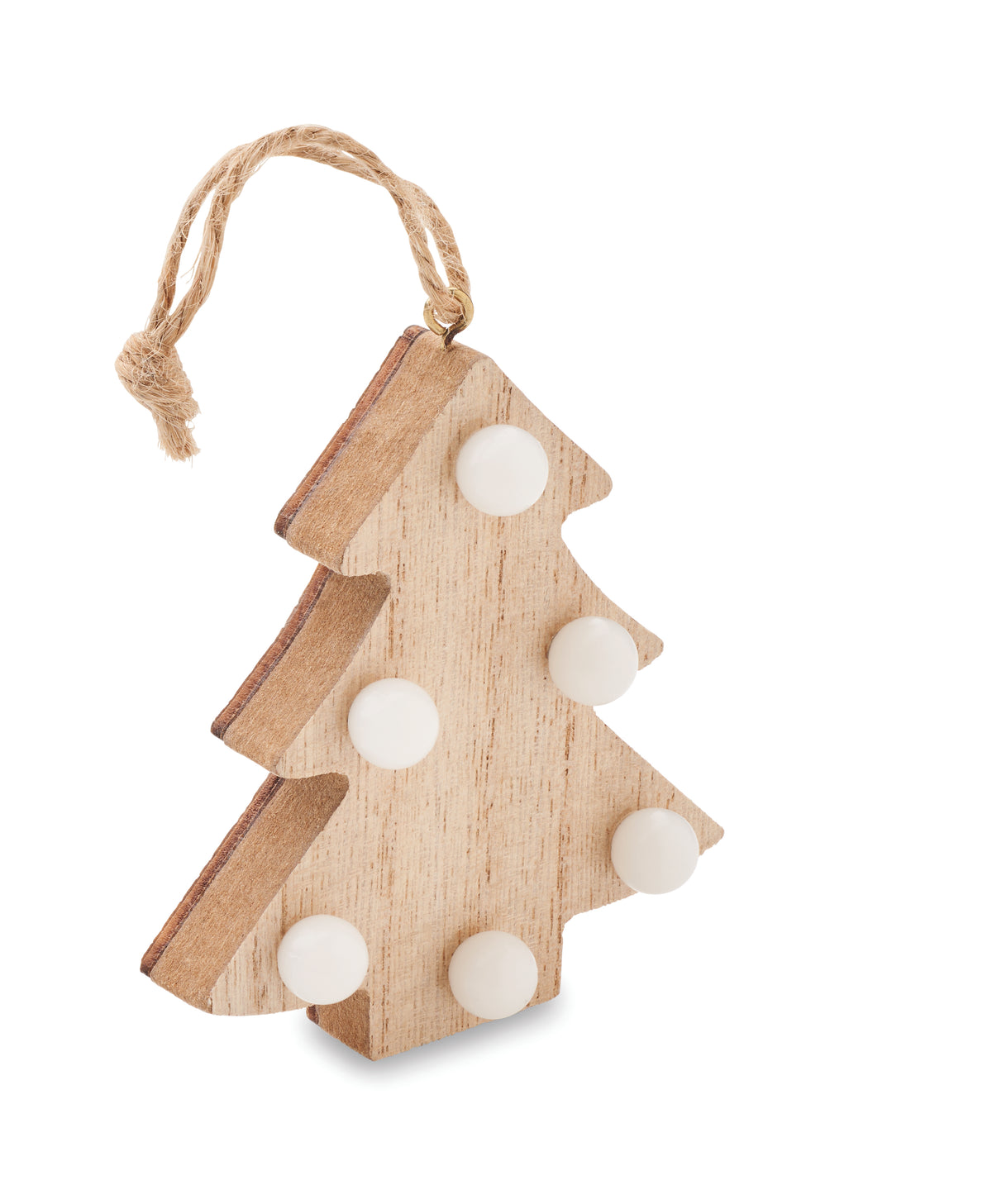 Houten boom met lichtjes Lulie in hout