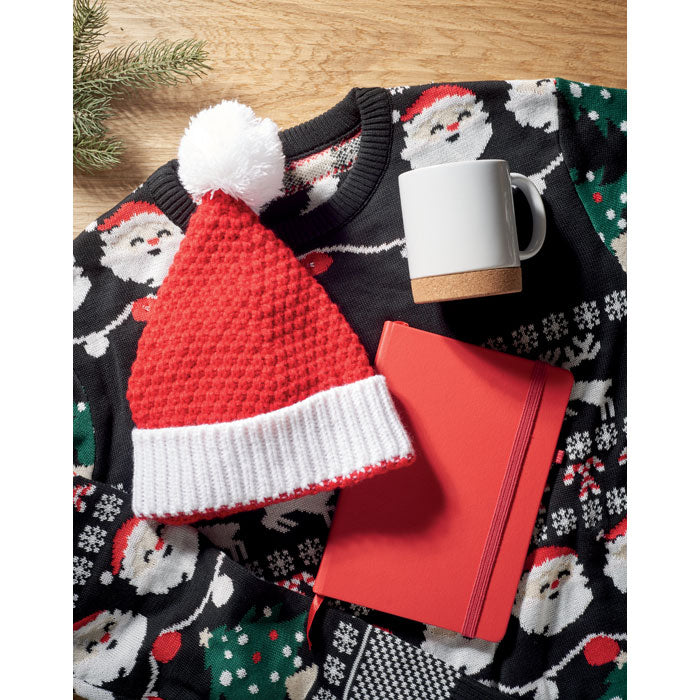 Gebreide kerstmuts Auriga, sfeerfoto