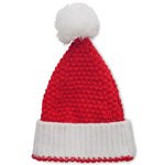 Gebreide kerstmuts Auriga in rood
