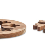 Acacia houten pothouders set Scaglia in hout