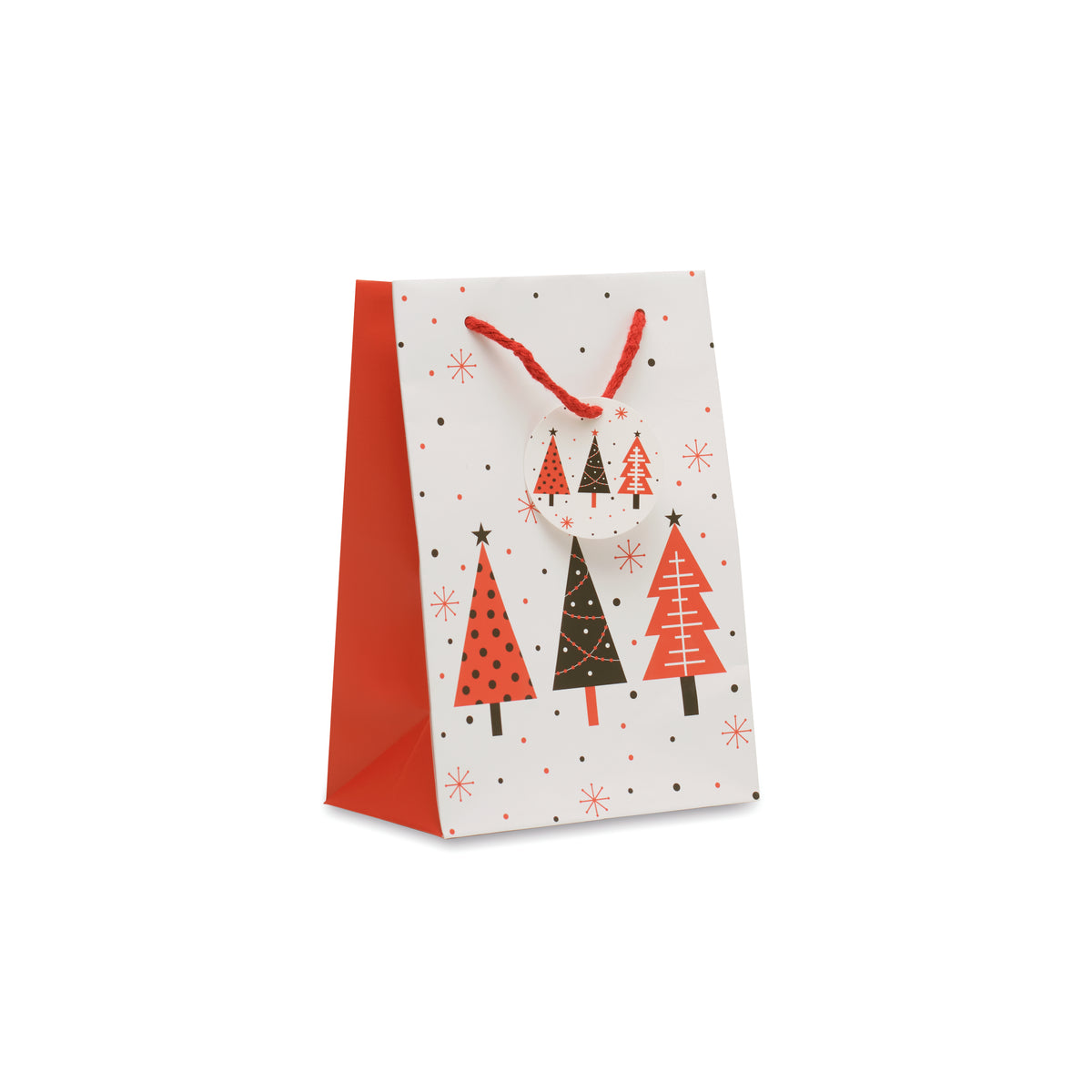 Papieren geschenkzakje (S) Bossa Small in wit