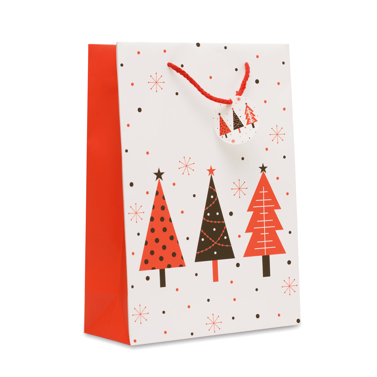 Papieren geschenkzakje (L) Bossa Large in wit