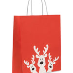 Papieren geschenkzakje (M) Bao Medium in rood