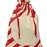Grote katoenen tas kerstmotief Laukku in rood