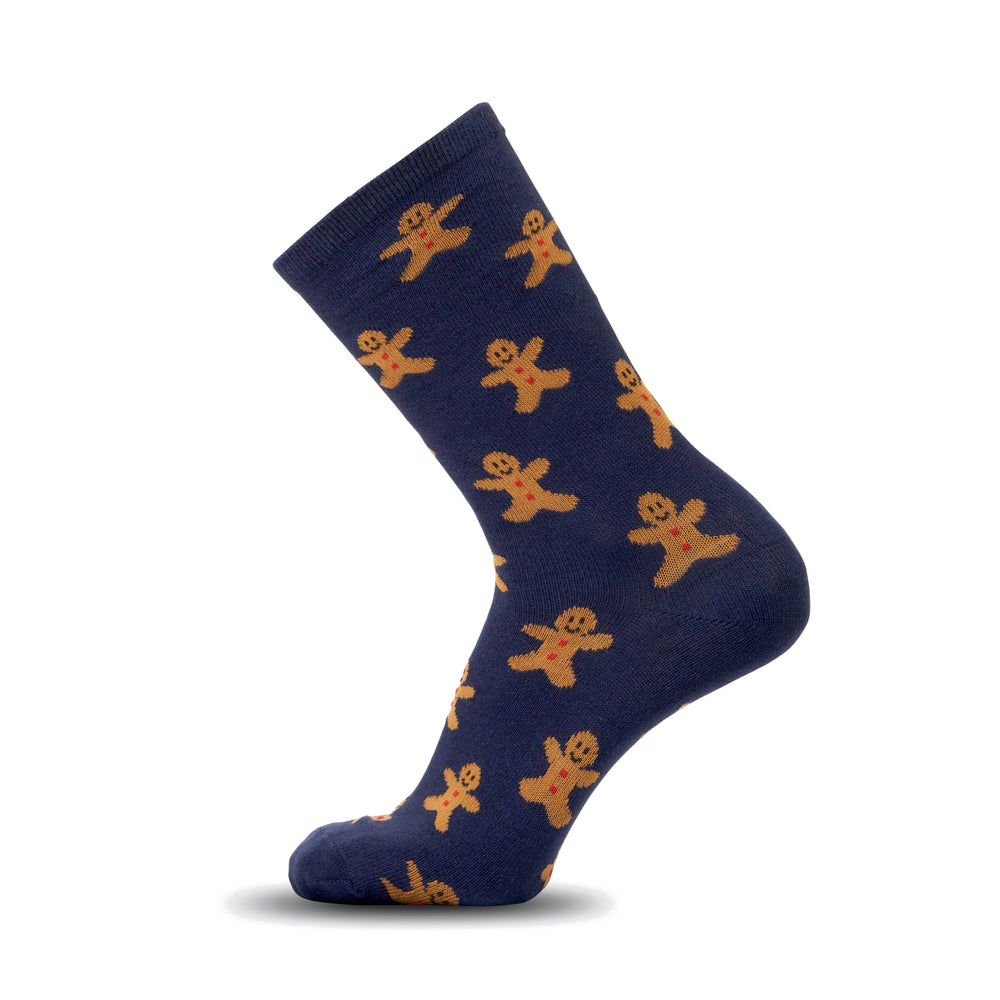 Paar kerstsokken M Soc Medium in blauw
