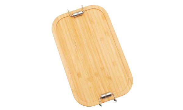 CP BA C1  RVS lunchbox met bamboe deksel 1100 ml – duurzaam en praktisch