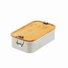 CP BA C1  RVS lunchbox met bamboe deksel 1100 ml – duurzaam en praktisch