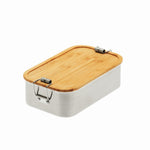 CP BA C1  RVS lunchbox met bamboe deksel 1100 ml – duurzaam en praktisch