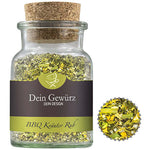 Glazen potje met kurk met BBQ-kruidenrub (50 gram)