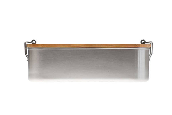 CP BA C8 RVS lunchbox met bamboe deksel – duurzaam en stijlvol