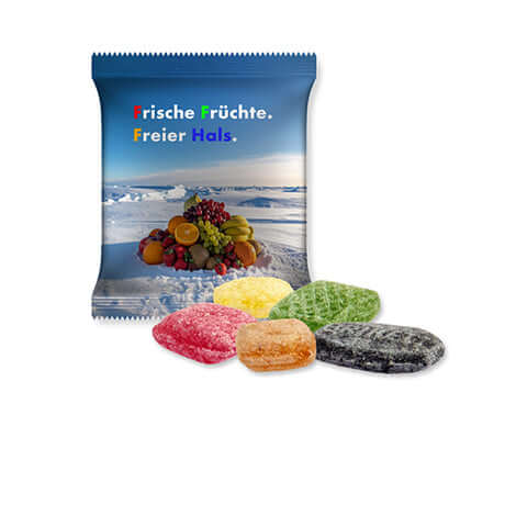 Hoestbonbons (17 gram) in bedrukt zakje