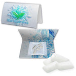 Icemint-kauwgom (7 gram) in gevouwen kaart A5