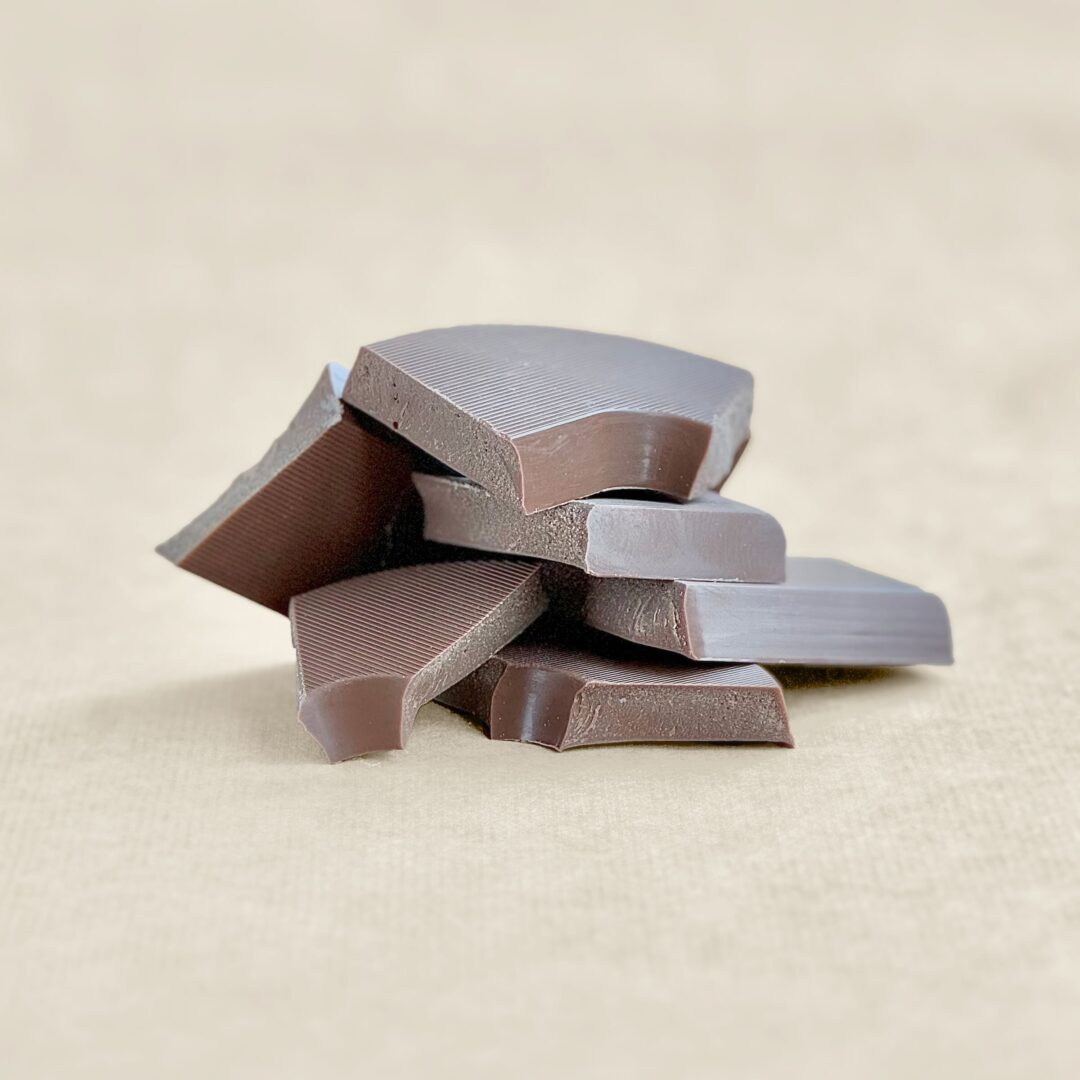 Chocoladeletter S met eigen ontwerp in full colour (200 gram), ander aanzicht