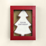 Chocolade kerstboom met eigen ontwerp (175 gram)
