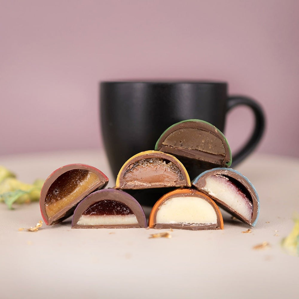 XL bonbons in geschenkdoos, uitvoering luxe geschenkdoos, ander aanzicht