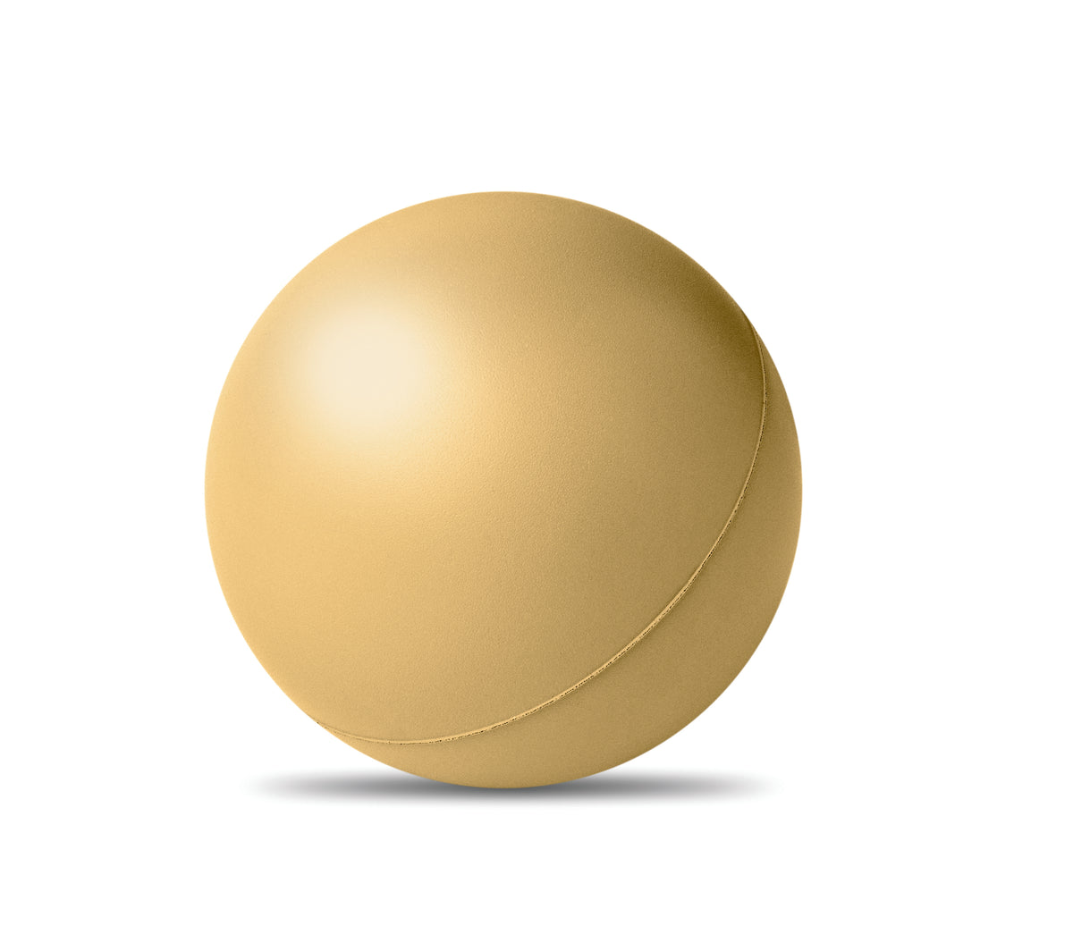 Anti-stress bal Descanso in goud