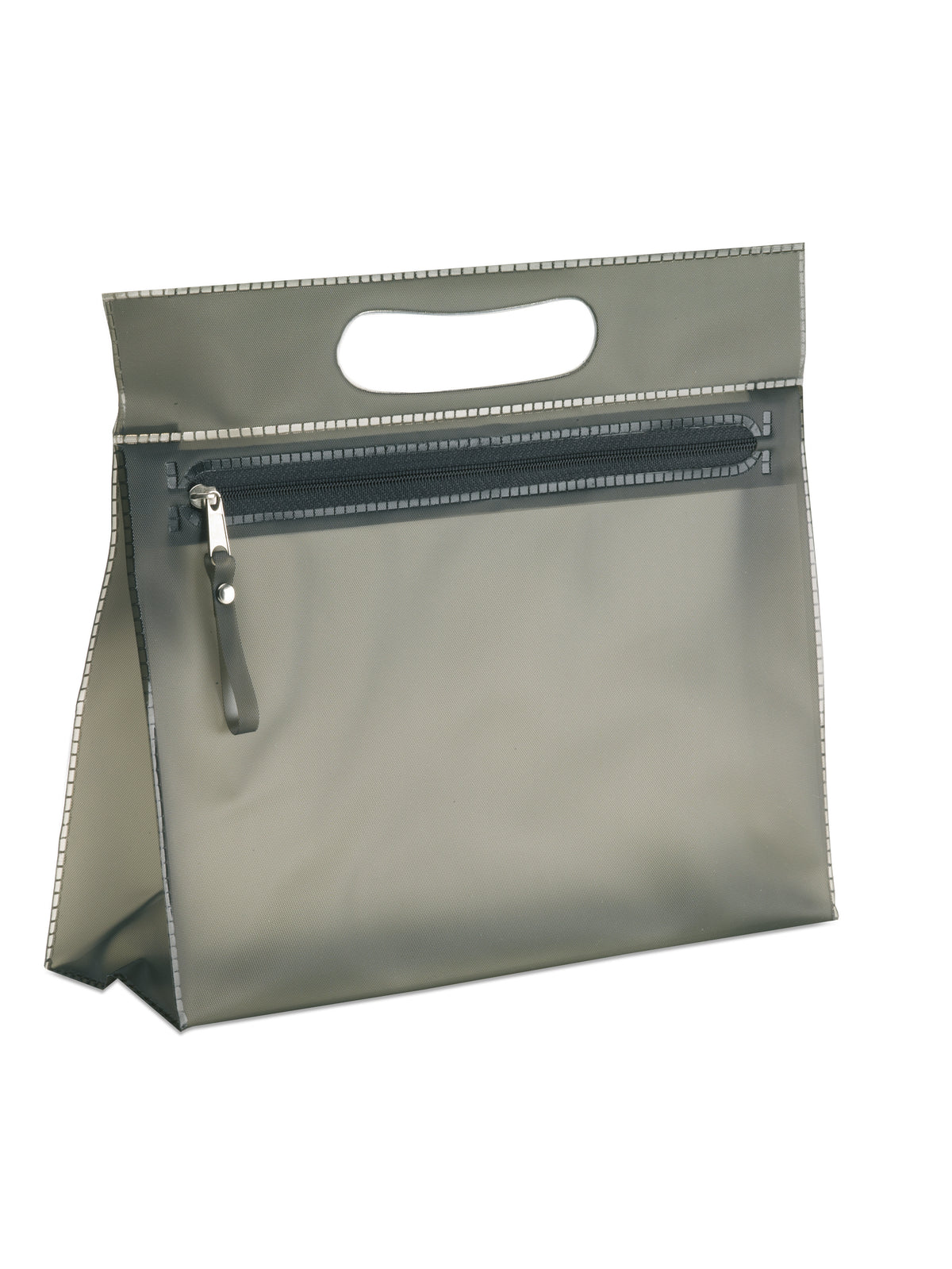 Transparante toilettas Moonlight in zwart