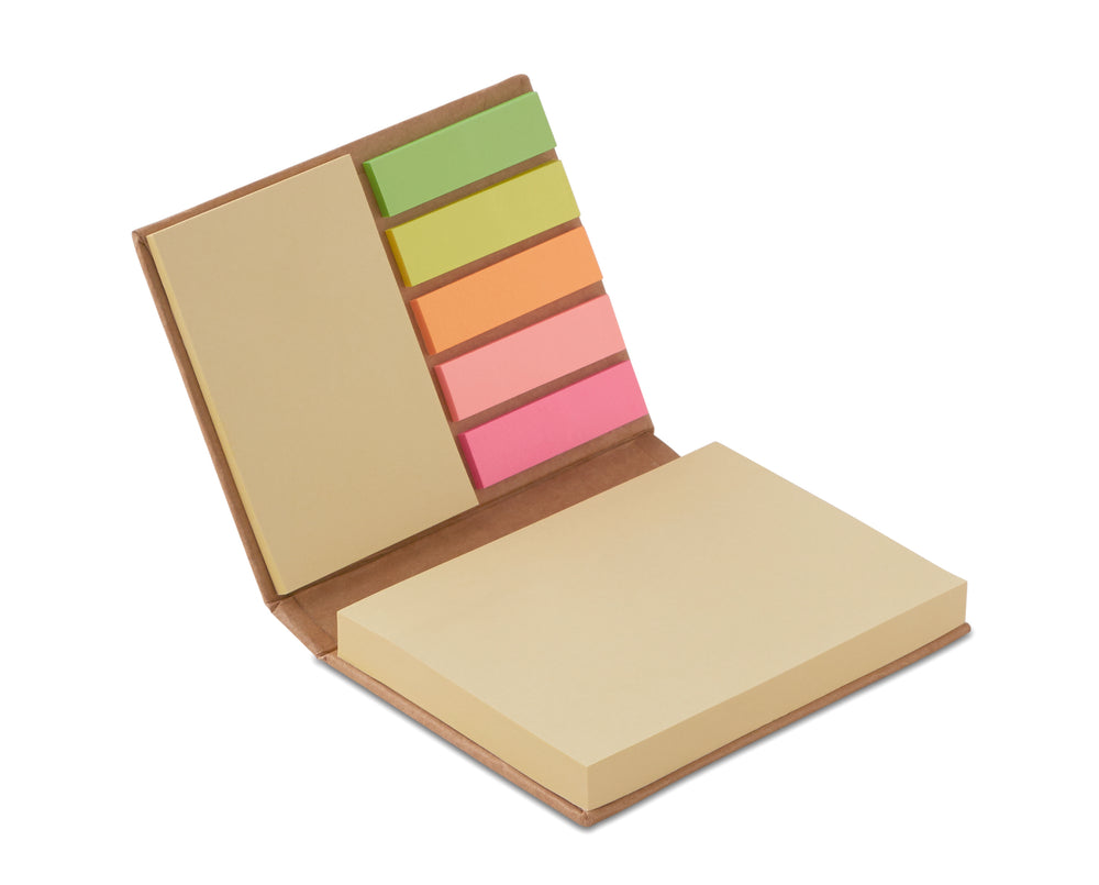 Set memoblokjes Visionmax in beige