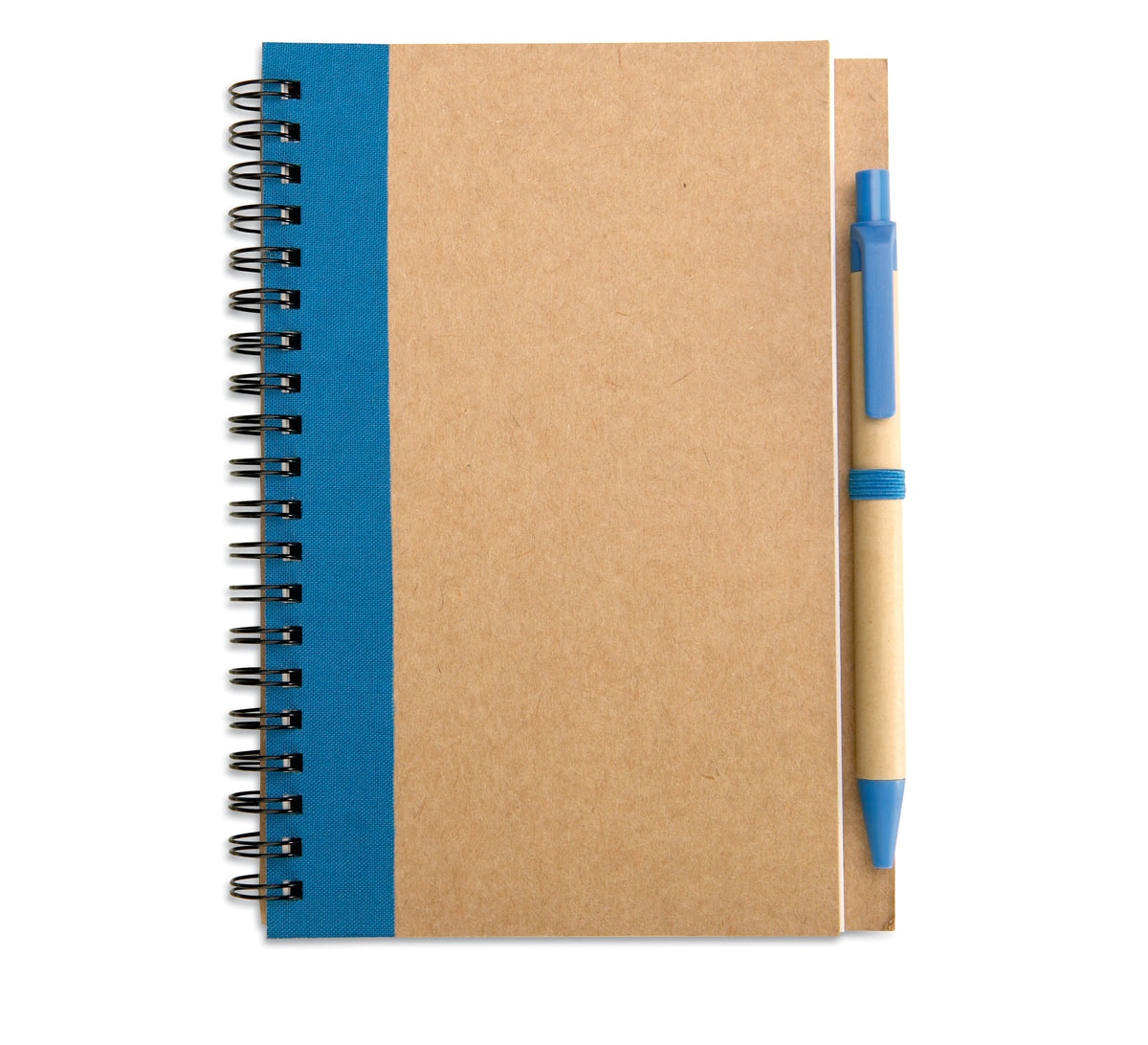Notitieblok en balpen Sonora Plus in blauw