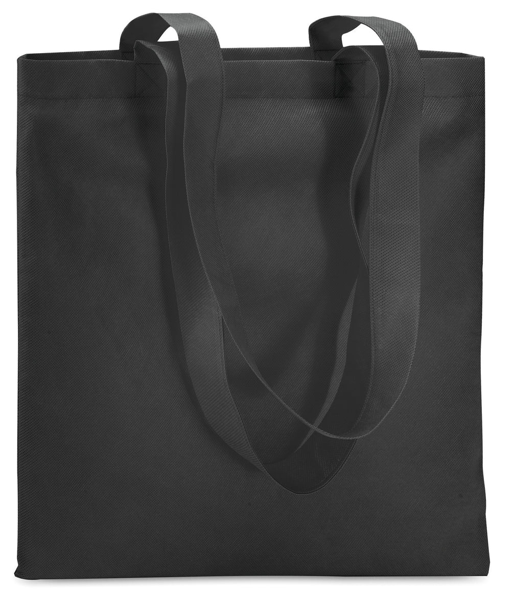 Non-woven boodschappentas Totecolor in zwart
