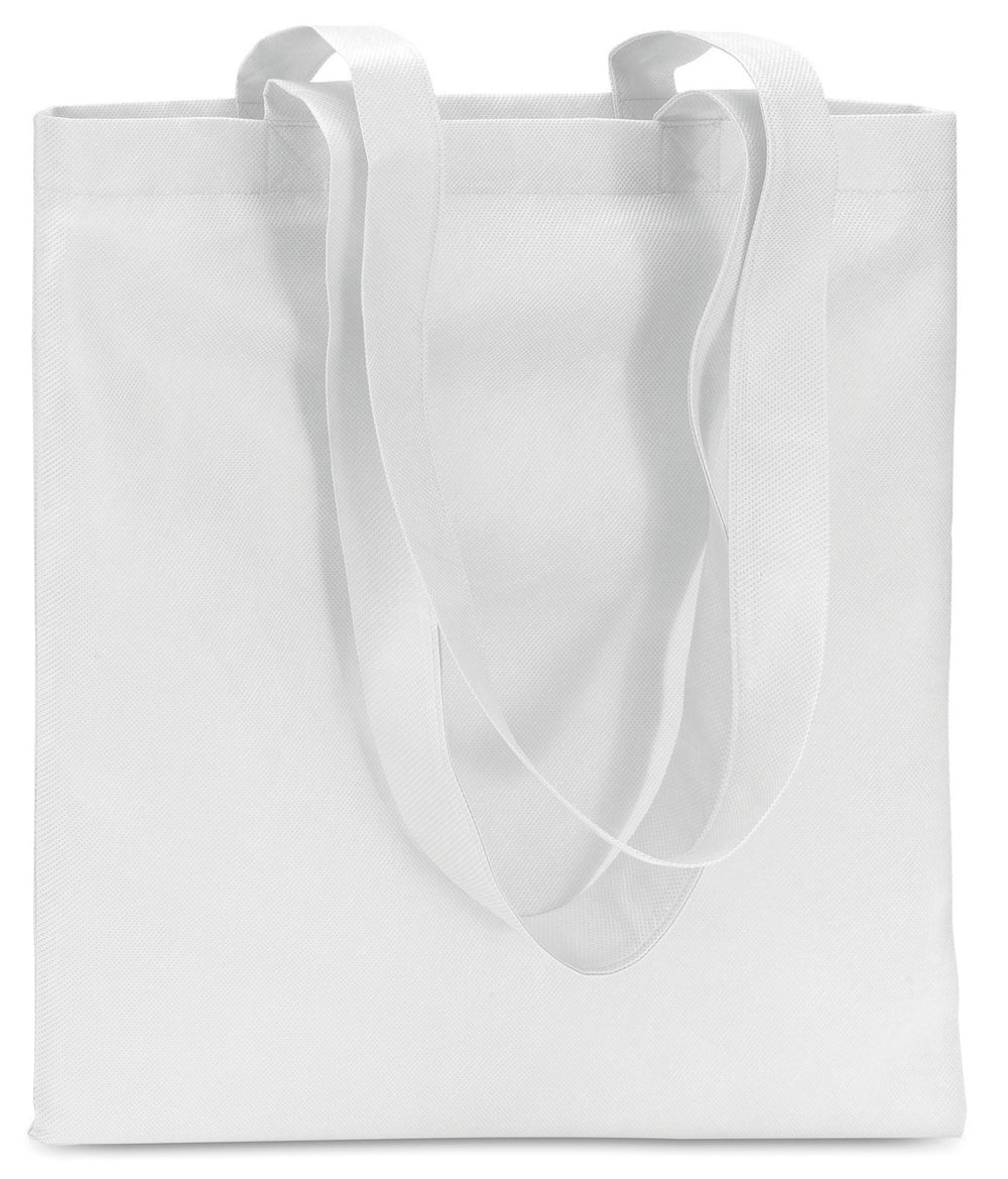 Non-woven boodschappentas Totecolor in wit