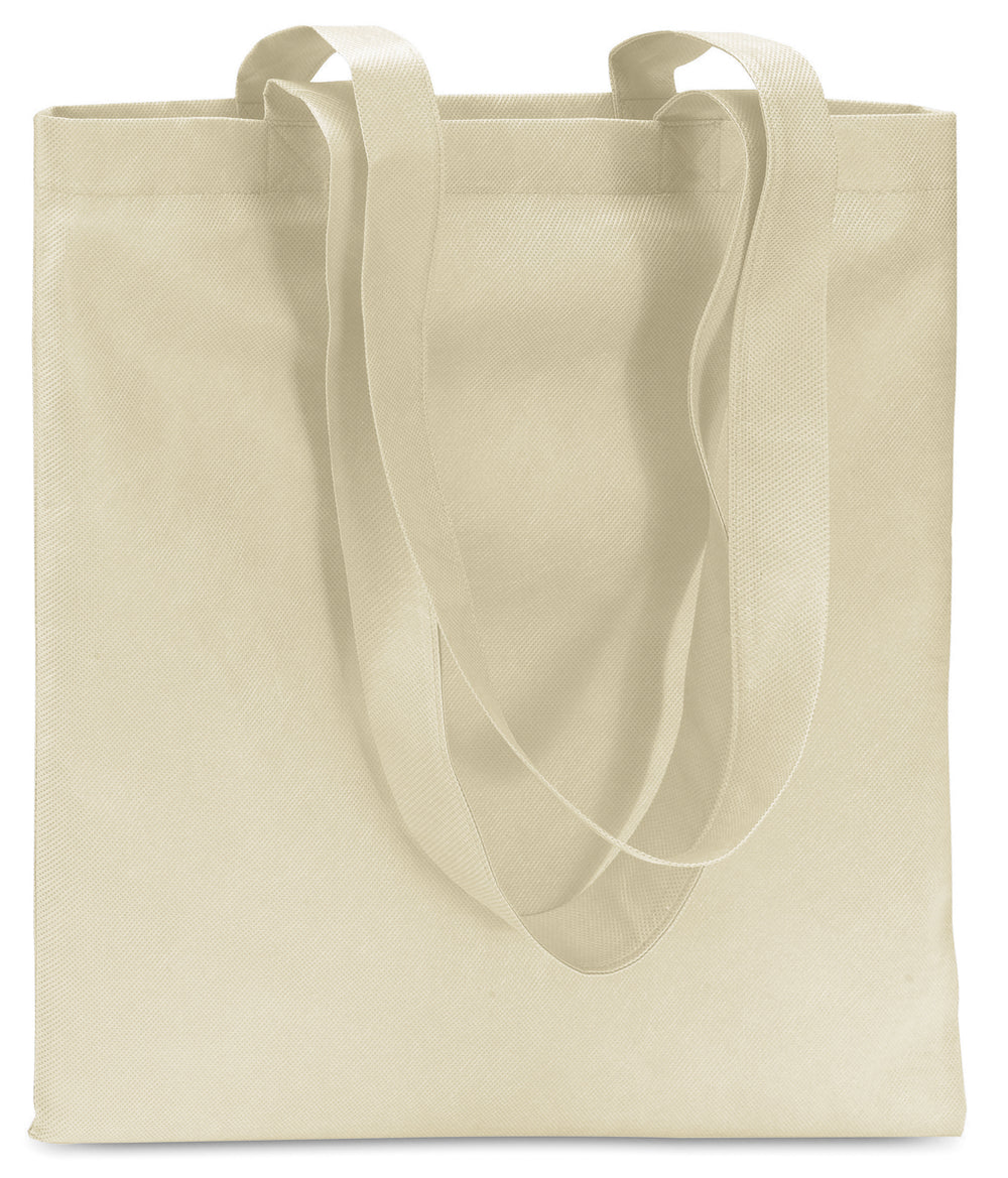 Non-woven boodschappentas Totecolor in ivoor