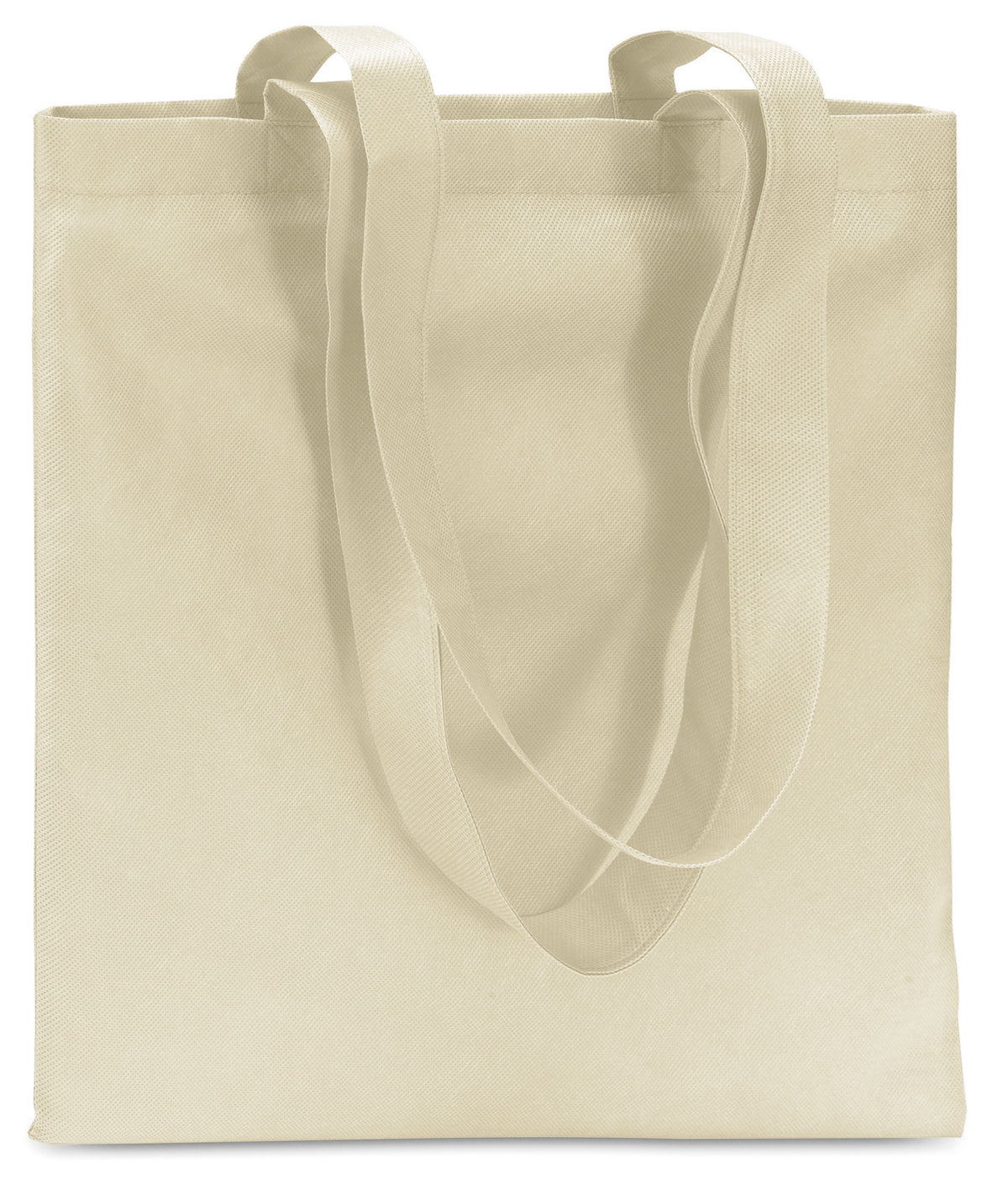 Non-woven boodschappentas Totecolor in ivoor
