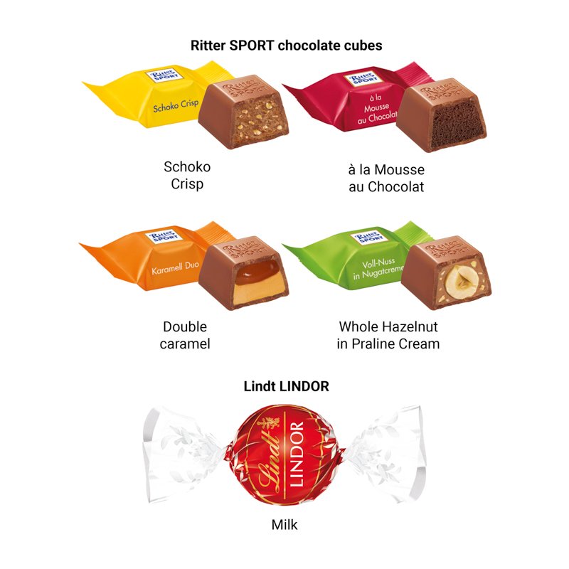 3D huisje van karton met LINDOR en logo