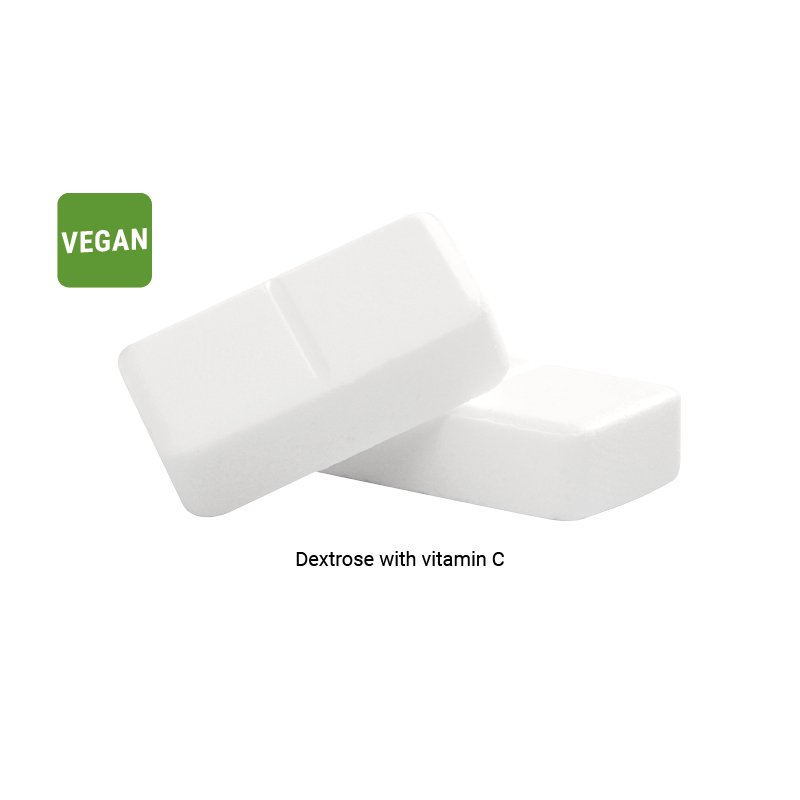 Inhoud: Kaart met dextrose